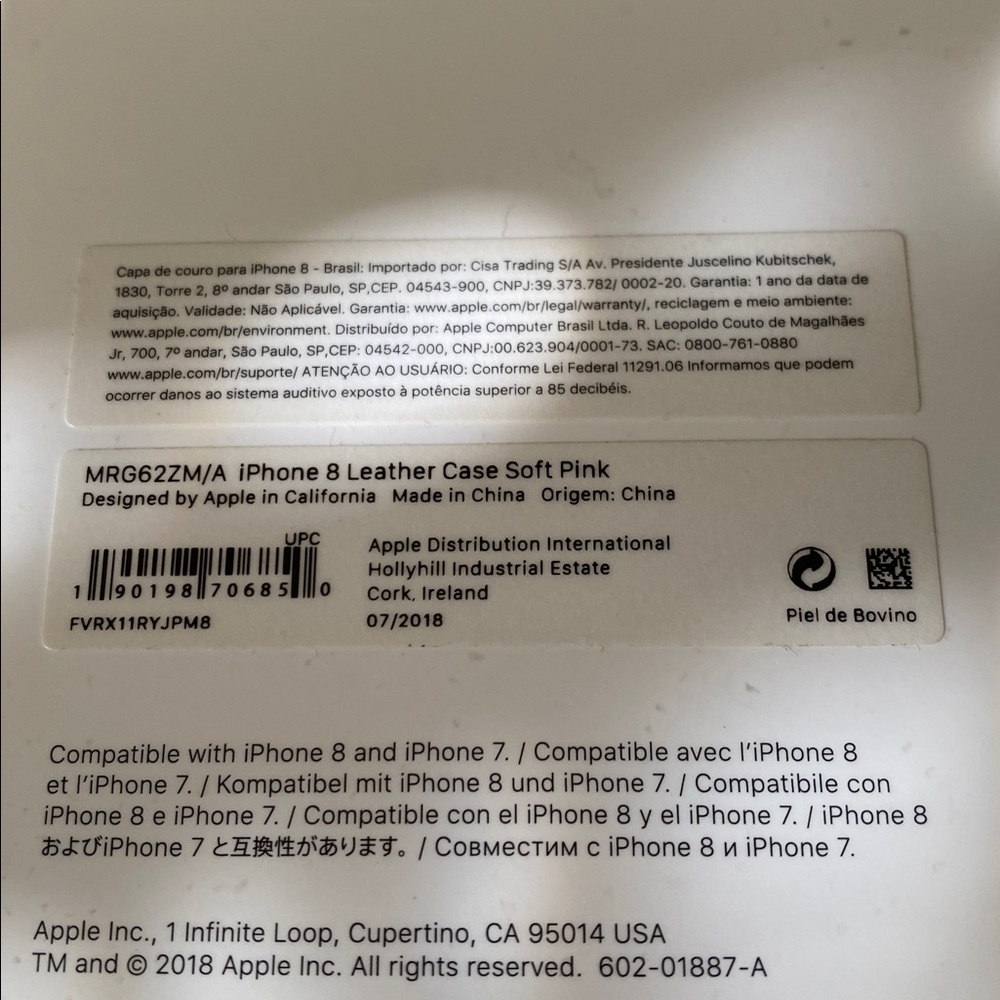iPhone 8 Leather Case - Picture 6 of 6